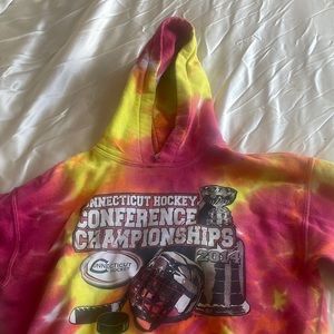 Tie Dye Hoodie Sweatshirt